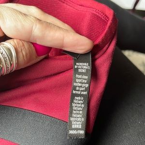 Maroon Victoria Secret Sports Bra 36DD